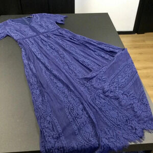 Women‎ MEROKEETY Dress XL Dark Blue